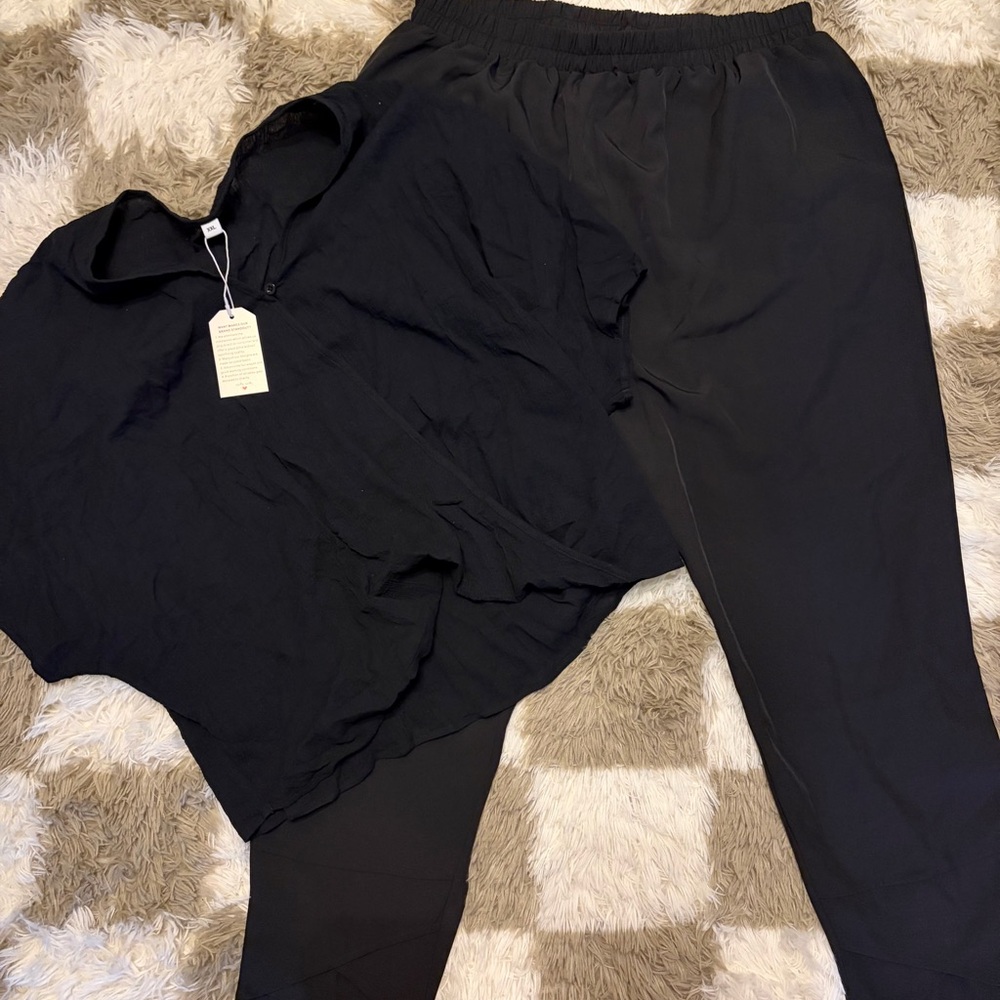 Black Two-Piece Set